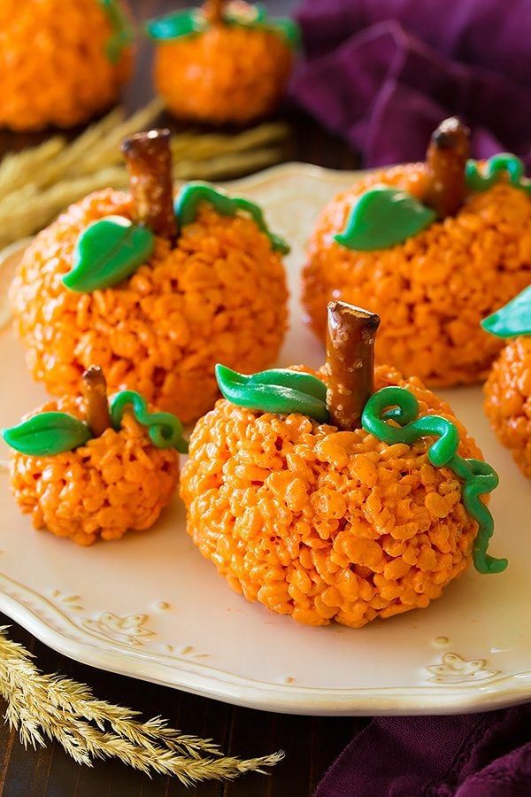 Delightful Twist: Pumpkin Rice Krispies Treats